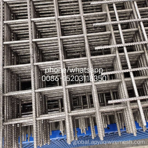 Stainless Steel Welded Wir Mesh Steel Rebar Concrete reinforcement welded wire mesh Supplier